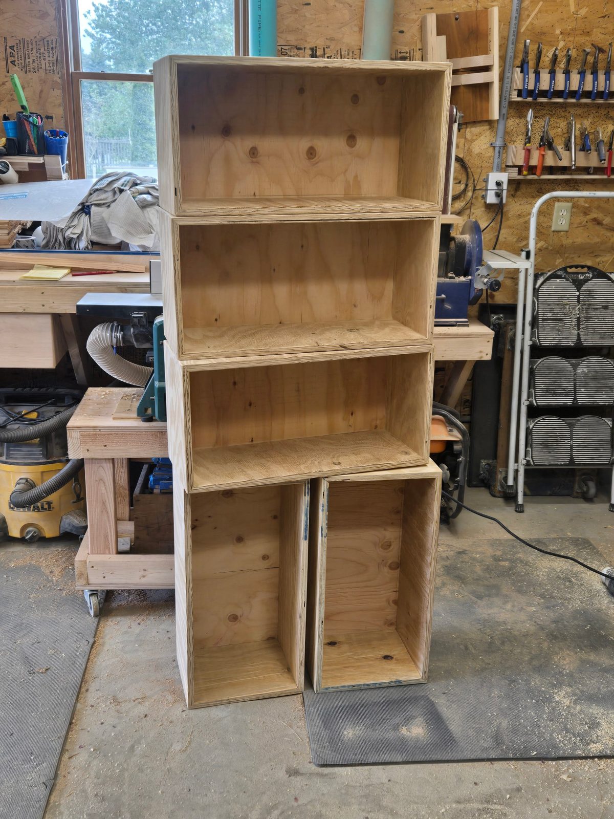 Book shelves