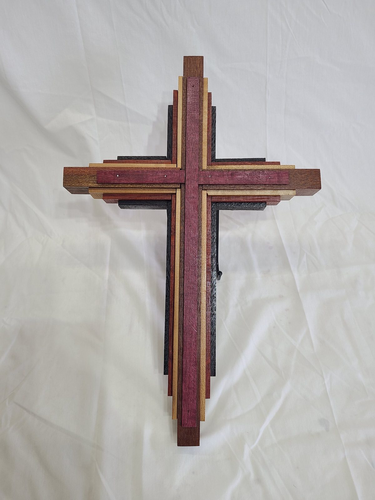 Purpleheart cross