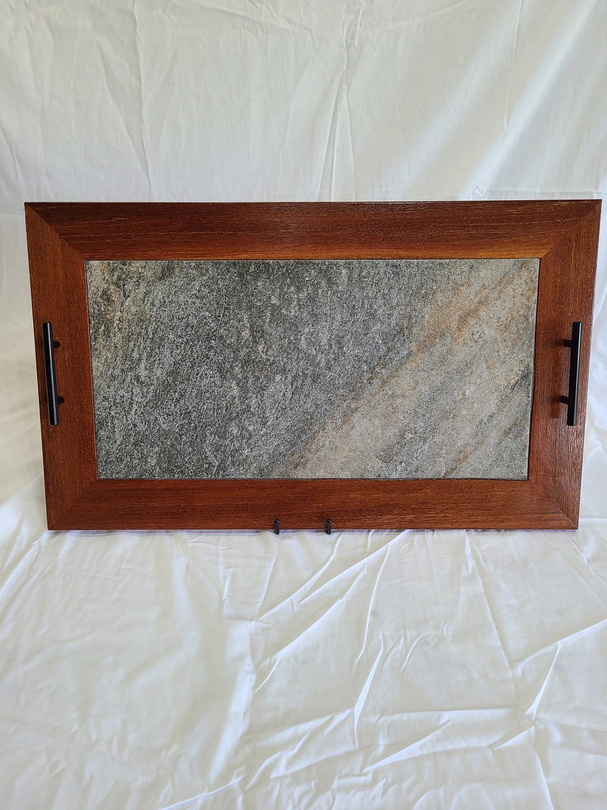 Slate tile tray